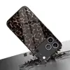 Fábrica al por mayor Funda de Vidrio Templado de Lujo con Estampado de Leopardo para Teléfono Apple 13/14 Pro Max, Carcasa Personalizable Según Tu Diseño