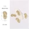 Nuevos accesorios para uñas transfronterizos, chanclas de diamantes, decoración de uñas con forma de cabeza de conejo, frasco de perfume, suministros para uñas de abeja