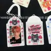 Portatarjetas de PVC de la Nueva Serie de Enhypen Original para Fans de Ídolos Portatarjetas Pequeño de 3 pulgadas para Guardar y Mostrar Tarjetas de Ídolos