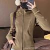 Chamarra Sudadera de Polar para Mujer, Estilo Nuevo Primavera y Otoño 2026, Abrigo de Polar con Ajuste en la Cintura, Popular Grueso Ajustado