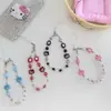Cadena para teléfono móvil de diamante flash KT colgante de cámara ccd goo este colgante para bolso hecho a mano con cuentas corazón de niña alta calidad