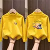 Roupa de Baixo Infantil Gola Alta Meia Outono/Inverno Novo Estilo Veludo Alemão Roupas de Outono para Meninos Top de Manga Longa Quente e Versátil para Crianças de Meia-Idade a Mais Velhas