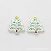 Botões de Árvore de Natal de Resina de Dois Olhos 15X13mm Botões de Formato Especial Botões de Animais Coloridos de Desenho Animado Botões Decorativos Atacado