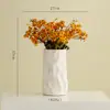 Vaso de Cerâmica Assimétrico Criativo Shumen para Sala de Estar Arranjo de Flores Nicho Design Decorativo Recipiente Hidropônico para Flores