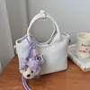 Bolso de Cubo de Moda Simple de Alta Calidad Transfronterizo para Mujer, Bolso Versátil Elegante para el Trabajo, de Hombro y Cruzado