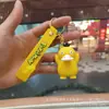 Chaveiro de Desenho Animado Bao Ke Meng Pikachu Pato Ke Da Tartaruga Jie ni Pingente Enfeites de Bolsa para Casal Chaveiro de Carro