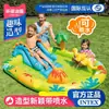 Piscina Inflable Espesa Intex, Piscina de Pesca, Piscina de Pelotas Inflables, Piscina para Bebés Splash, Piscina para el Hogar con Tobogán