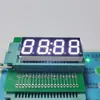 Fornecimento direto da fábrica tubo digital de 4 LEDs 0,56 polegadas tela digital branco brilhante relógio display digital