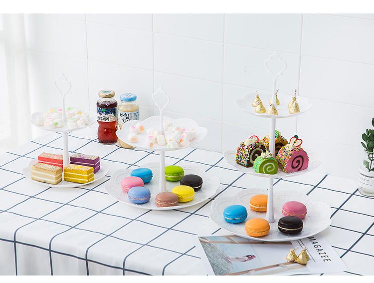 点心盘 水果盘 干果盘 蛋糕盘 三层果盘