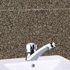 Grifo monomando de lavabo todo cobre, grifo de lavabo, lavabo de cerámica, lavabo, grifo monomando para agua fría y caliente