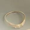 Anillo de Corona Refrescante Estilo Japonés Transfronterizo Lujo Ligero Corona de Princesa Anillo Simple Retro de Nicho Versátil de Alta Gama