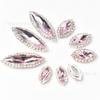 Color ojo de caballo cristal rhinestone garra de cobre lateral costura a mano hebilla de diamante diy ropa accesorios para el cabello accesorios para zapatos material venta directa de fábrica