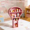 Decoração de Casa de Bonecas com Laço 3D Modelo de Armário Suporte de Exibição Multicamadas Brinquedo Bule Camada de Exibição de Perfume Prateleira de Exibição em Camadas