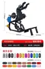 Máquina Hack Squat Comercial para Academia em Casa, Equipamento para Treinamento de Força de Quadril e Pernas, Máquina de Exercício para Pernas para Modelagem Corporal Feminina