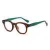 Gafas de sol de moda nuevas 2026 para mujer, gafas de sol para cara pequeña de hombre, estilo retro europeo y americano, protección UV, lentes de color claro