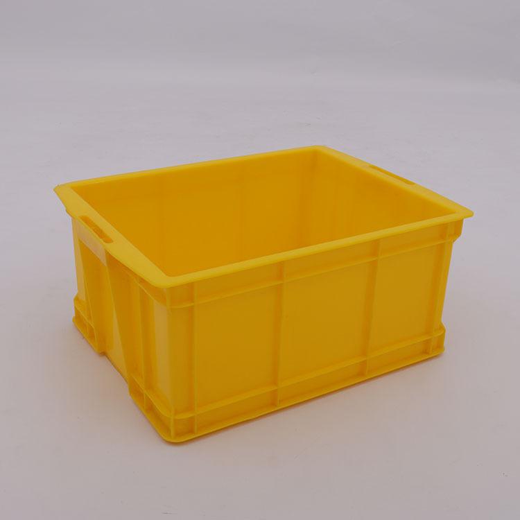 周转箱 蓝色392-190塑料周转箱 密封周转箱