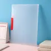 Classificador de Provas Abertas A3A4 Rotatório, Pasta Transparente, Arquivo de Aluno, Clipe Lateral Colorido, Pasta de Armazenamento de Dados