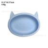 Tigela de silicone para gatos infantis com ventosa para alta temperatura Produtos para bebês Talheres resistentes a quedas Atacado