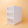 19 nueva caja de almacenamiento de ropa interior Caja de almacenamiento de calcetines de ropa interior de plástico tipo cajón para el hogar Caja de acabado simple
