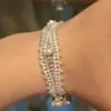 Pulsera "Time Mark" estilo francés, perla ultra brillante y diamantes, exquisita, lujo ligero, alta gama, joyería femenina suave y elegante