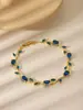 Pulseira Exquisita Colorida Popular da Moda com Zircônia Doce Elegante Pulseira Ins Versátil Acessível Luxo Joias de Alto Padrão para Mulheres