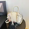 Pedido do Cliente para uma Bolsa Branca Feminina, Novo Modelo 2025 Bolsa Bowling, Bolsa Transversal, Bolsa de Mão Bolsa Boston