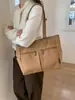Bolsa de Lona Artística Casual Estilo Japonés para Mujer, Gran Capacidad, Ligera, Versátil, Bolso de Hombro para Viajes Diarios, Bolsa para Clase de Estudiante
