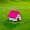 Paisaje en miniatura, figura de gatito creativo y adorable acostado, accesorio de decoración DIY para casa de muñecas de jardinería, pequeño adorno de escritorio
