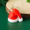 Nuevo Llavero de Gorro de Navidad Llavero de Navidad Colgante Lindo Papá Noel Lindo Regalo Navideño Promoción