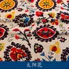 Tela tela teñida tela impresa tela estilo étnico ropa material para cortinas material azul y blanco Dali Wuzhen teñido anudado otro