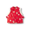 Chaleco de Ropa Infantil Balabala, Chaleco para Bebé para Niños y Niñas, Nuevo Atuendo Festivo de Estilo Chino, Lindo, Cálido y Cómodo