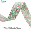 Tiras Pequeñas de Tela Floral Prensada, Cintas Tejidas, Cintas Compuestas para Lazos Hechos a Mano de Bricolaje, Accesorios para el Cabello y Decoraciones de Bricolaje