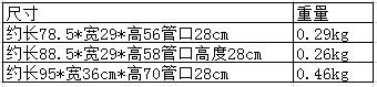 外机罩的尺寸