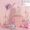 Popular en Douyin Decoraciones de Reloj de Arena Flotante de Dibujos Animados Marinos Calabaza Coche Creativo Pluma de Goteo de Aceite Inserto Juguete de Arena Movediza Líquida