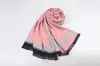 Bufanda Versátil de Cachemira Sintética Estilo Coreano Nueva, Chal Largo Cálido de Invierno, Moda Ol en Stock del Fabricante