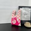 Nuevo bolso de mano tejido volador, bolso de cubo de lana de punto para mujer, estilo japonés y coreano, bolso de mano informal para llevar a mano, bolso para el almuerzo