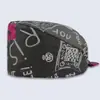 Entrega transfronteriza de gorros quirúrgicos de algodón puro para salones de belleza, gorros universales sin visera, gorros con cola de cúpula, turbantes médicos y pañuelos para la cabeza