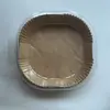 Quadrado Descartável Papel para Air Fryer Papel Manteiga Silicone Dupla Face Placa de Papel para Assar Churrasqueira Ninja Copo de Papel Papel Absorvente de Óleo Espesso