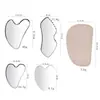 Tabla de Masaje de Acero Inoxidable, Raspador Facial de Belleza para Ojos, Herramienta para Despejar Meridianos, Raspador Facial Calmante de Uso General, Venta al por Mayor