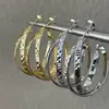 Pendientes de aro de metal con forma de cruz elegantes de estilo coreano, estilo minimalista y fresco, sencillos y a la moda, pendientes únicos y personalizados para mujer