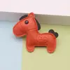 Colgante de Lujo Año del Caballo de Cuero Adorno de Pony Regalo Llavero de Pony para Coche Accesorios para Bolso