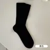 Calcetines de color liso versátiles hasta la pantorrilla ins calcetines holgados de malla fina de verano transpirables que absorben el sudor estilo ballet para mujer