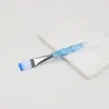 Brocha de Silicona para Mascarilla, Brocha Suave para Mascarilla, Brocha en Forma de Abanico para Ácido Frutal, Brocha de Maquillaje, Brocha de Belleza, Aplicador de Mascarilla de Barro, Herramienta de Belleza