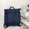 Bolsa para Casco de Tres Usos Mochila Retro de Montaña Bolso Cruzado para Hombres y Mujeres Bolso Tote de Tela Oxford Versátil para el Día a Día