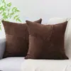 Funda de Almohada Triangular Oblicua Popular Transfronteriza Pana Geométrico Cojín Lumbar Funda de Cojín Felpa Rayada Suministros para el Hogar Funda de Almohada