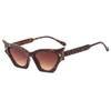 Nuevas gafas de sol de moda estilo ojo de gato vintage Y2K para chicas sexys, personalizadas, de pasarela europea y americana, ligeras, de lujo, con el mismo estilo de las celebridades de Internet.