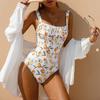 Nuevo Bikini Sexy 2024 Amazon Estampado de Piel Bikini para Damas Bikinis Transfronterizos Europeos y Americanos