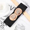 Venta Directa de Fábrica Nueva Moda Cinturilla Elástica Ancha para Mujer con Chaqueta de Plumas Vestido Suéter Cinturón Decorativo Elástico