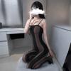 Lingerie Sexy, Meias, Macacão com Abertura na Virilha, Rasgável à Mão, Transparente, Provocante, Apaixonado, Não-Tirar, Roupa Íntima Feminina Estilo Abstinência, Meias Puras