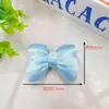 Acessórios criativos de laço de algodão cor fofo laço de tecido feito à mão chapéu acessórios de cabelo acessórios de vestuário atacado